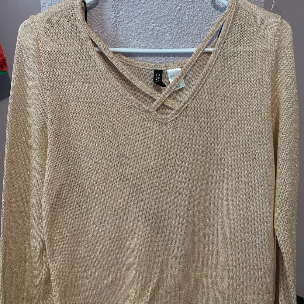 Long sleeve see through shirt